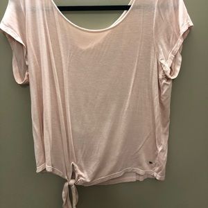 American Eagle front tie Soft & Sexy Tee size XL